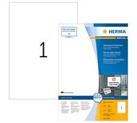HERMA Self Adhesive Removable Multi-Purpose Labels, 1 Label Per A4 S (US IMPORT)