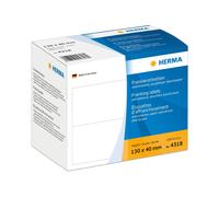 Herma 130 x 40 mm Double Franking Labels (Pack of 1000), White