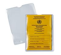 HERMA 1331 Vaccination Certificate Cover for Vaccination Card (102 x 137 mm, Transparent) Suitable as a Vaccination Book Protective Cover for Adults and Children, 10 ID Card Sleeves
