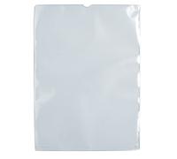 HERMA 1334 ID Card Holder Transparent Pack of 10 for Protection for Documents in DIN A4 Format, Plastic Card Sleeves Protective Cover Set, Transparent