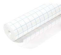 HERMA 15 m x 40 cm Self Adhesive Sticky Book Cover Plastic Film Roll, Clear