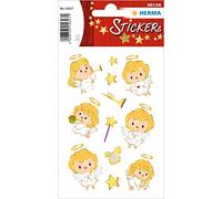 HERMA 15627 Angel Choir Paper Self-Adhesive Permanent Stickers 2 Sheets / 24 Stickers