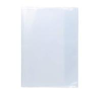 HERMA 19601 Notebook Covers A4 Transparent Clear, Pack of 10, Book Covers Made of Durable, Wipe-Clean & Extra Thick Polypropylene Film, Transparent Notebook Cover Set for School Notebooks, Colourless