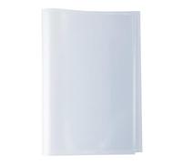 HERMA 19631 Notebook Covers A6 Transparent Clear, Book Covers Made of Durable, Wipe-Clean and Extra Thick Polypropylene Film, Transparent Notebook Cover Set for School Notebooks, Colourless