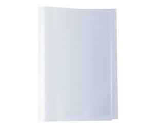 HERMA 19631 Notebook Covers A6 Transparent Clear, Book Covers Made of Durable, Wipe-Clean and Extra Thick Polypropylene Film, Transparent Notebook Cover Set for School Notebooks, Colourless