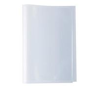 HERMA 19631 Notebook Covers A6 Transparent Clear, Pack of 10, Book Covers Made of Durable, Wipe-Clean & Extra Thick Polypropylene Film, Transparent Notebook Cover Set for School Notebooks, Colourless
