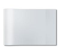 HERMA 19899 Notebook Covers DIN A5 Landscape, Transparent, Book Covers Made of Durable and Wipe-Clean Polypropylene Film, Set of 10 Exercise Book Covers for School Books Clear