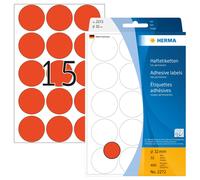 HERMA 2272 Multi-purpose labels/colour dots Ø 32 mm round red paper matt hand in