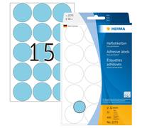 HERMA 2273 Multi-purpose labels/colour dots Ø 32 mm round blue paper matt hand i