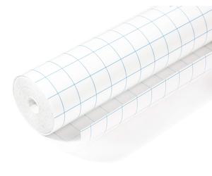 HERMA 25 m x 40 cm Self Adhesive Sticky Book Cover Plastic Film Roll, Clear 3 m