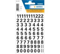 Herma 4159 Number Stickers 0 - 9, Weatherproof (Font Size 10 mm, 1 Sheet, Film)