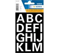 Herma 4169 Letters, 25 MM, A-Z Weather-Resistant, 2 Sheets White