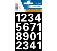Herma 4170 Numbers 0-9 Weather MM 25 Sheets White