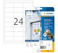 HERMA 4573 self-Adhesive Label Removable White 480 pc(s)