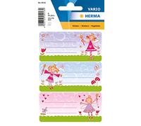 HERMA 4918 "Princess" Book Labels Self-Adhesive School Labels for Children, Girls and Boys, 6 School Labels