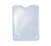 HERMA 5010 Transparent ID Cover, 25 Card Sleeves, ID Holder for Protection for Work Cards and Student IDs, Transparent Protective Cover Set Made of Plastic