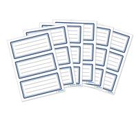 Herma 5798 Book and Handle Signs Sign Blue Outline, 18 Labels