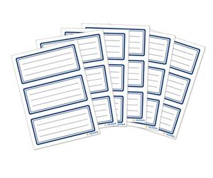Herma 5798 Book and Handle Signs Sign Blue Outline, 18 Labels