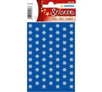 Herma 6-Pointed Stars High Quality Self-Adhesive Decorative Sticker 8mm (Silver)
