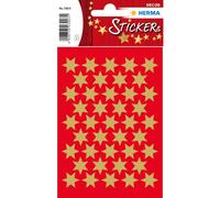 Herma 6-Pointed Stars High Quality Self-Adhesive Decorative Sticker (Gold)