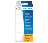 Herma 67 x 37 mm Paper Matt Address Labels - White (Pack of 250)