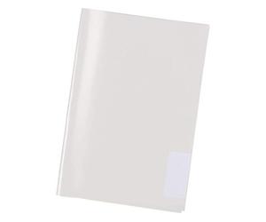 HERMA 7459 protective cover for DIN A4 flat file, transparent, notebook cover, colourless/clear, pack of 1