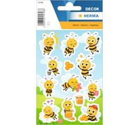 Herma Bee Sticker, Honey Bee Stickers for Children and Toddlers, Children's Stickers with Bee Motif for Sticker Album Scrapbook Photo Album Gift Birthday Decoration Letters Crafts