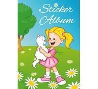 Herma Best Friends Sticker Book A5 Blank (16 Pages, Coated Special Paper) for Scrapbooking, Sticker Album for Kids