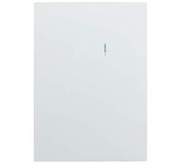 HERMA Cardboard Exercise Book Cover A4, with inscription field, made of extra-strong cardboard, slip on cover jackets for school, white