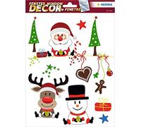 HERMA Christmas Window Stickers., Foil, Christmas Friends, 210 x 297 mm