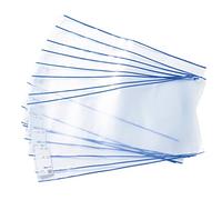 HERMA Clear School Book Cover (21.5 x 38 cm) made of sturdy plastic, with inscription label, Pack of 10