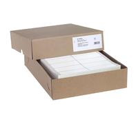 HERMA Continuous Computer Labels, 88.9 x 35.7 mm, Dual-Track, 8000 Pieces, Self-Adhesive, Continuous Labels with Guide Hole Edge, Matte, Blank Paper Computer Labels, White
