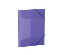 HERMA Elastic Folder Translucent in Purple, A3, Sturdy Plastic, with (US IMPORT)