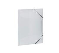 HERMA Elastic Folder Translucent in White A3, Sturdy Plastic, with 3 (US IMPORT)