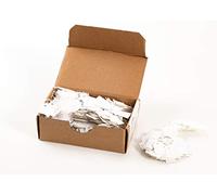HERMA Hanging Tags with White Thread, 1000 Pieces, 15 x 24 mm, Thread Length approx. 8 cm, Small Cardboard Price Tags, Marking Labels, Writable Tags, White