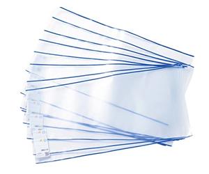 HERMA Hermaex Classic 7260 Book Covers 26 x 54 cm, Pack of 20, Book Covers with Label and Edge Protection Made of Wipe-Clean Polypropylene Film, Book Protector Set for School Books, Transparent