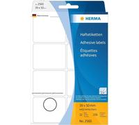 Herma High Quality Multi-Purpose Self-Adhesive Labels for Hand Lettering White