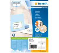 Herma High Quality Permanent Adhesion Premium Labels A4 105mm 100 Pieces