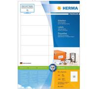 Herma High Quality Permanent Adhesion Premium Labels A4 96.5mm 100 Pieces
