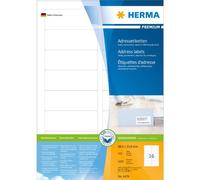 Herma High Quality Self-Adhesive Premium Address Labels A4 88.9mm 100 Pieces