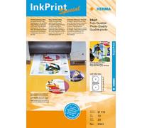 Herma Inkjet Photo Quality Maxi CD/DVD Labels - 90g, 10 Sheets, 2 Labels Per A4 Sheet