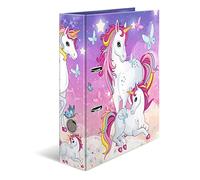 Herma Lever Arch File Kindergarten Animals with Unicorn Motif A4 70 mm Spine Inner Print 1 Folder