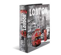 HERMA Lever Arch File Trend Cities with London Motif, A4, 70 mm Spin (US IMPORT)