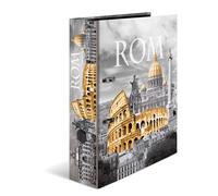 HERMA Lever Arch File Trend Cities with Rome Motif, A4, 70 mm Spine, (US IMPORT)