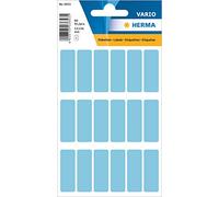 HERMA Multi Purpose Labels, 18 Labels per Sheet, 5 Sheets, 12 x 34 mm, 90 Labels, Self Adhesive Small Labels Stickers, Blank Sticky Labels for Office Kitchen Home, Blue