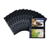 Herma transparent Viewpanels black 13 x18 horizontal 10 Slipcovers