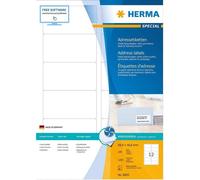 Herma Premium Quality Permanent Adhesion Inkjet Address Labels A4 100 Pieces