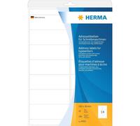 Herma Premium Quality Permanent Adhesive Address Labels for Typewriter A4