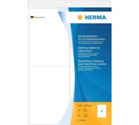 Herma Premium Quality Permanent Adhesive Address Labels for Typewriter A4