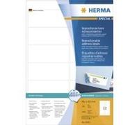 Herma Premium Quality Self-Adhesive Address Labels A4 100 Pieces (White)